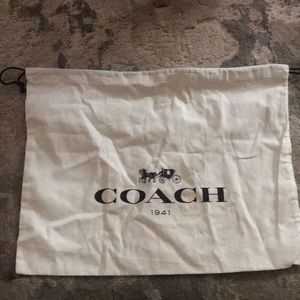 Coach dustbag